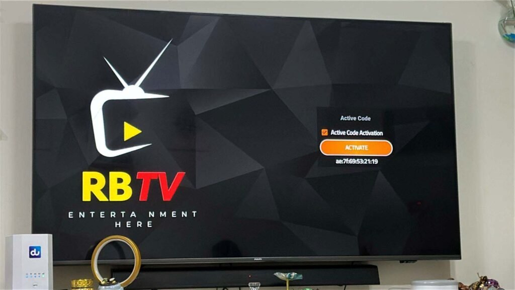 rv tv install