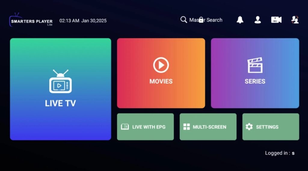 IPTV Smarters Player Lite